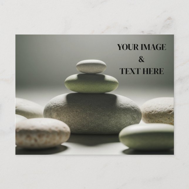 Cartão Postal Personalizado com Sua Própria Foto & Texto (Frente)