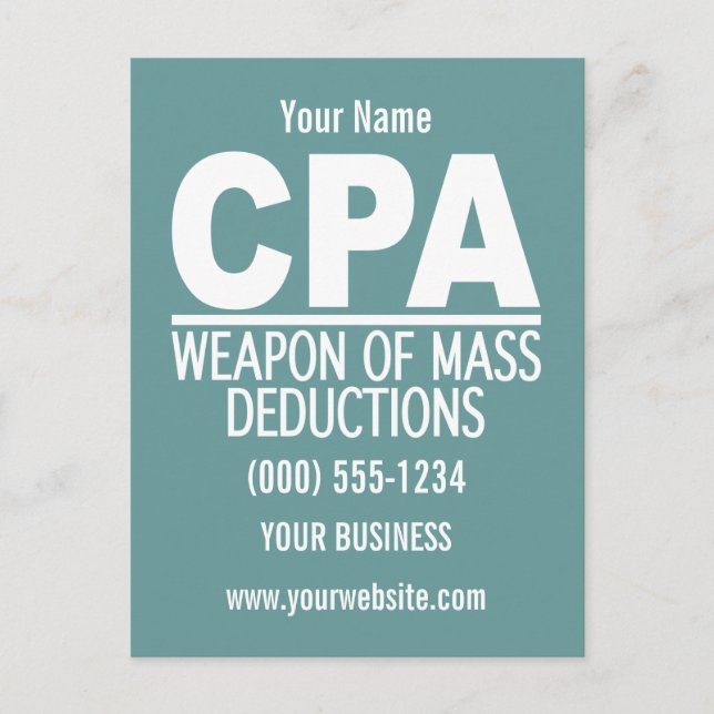 Cartão postal personalizado CPA (Frente)
