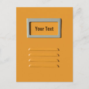Cartão postal personalizado do Gabinete de Arquivo