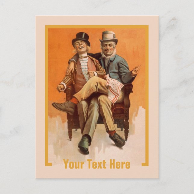 Cartão postal personalizado GAIETY (Frente)