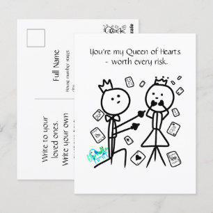 Cartão Postal Personalizado House of Cards
