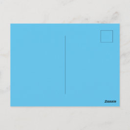 Cartão Postal Personalizado Marca Azul Céu Imagem Perfeita Padrã