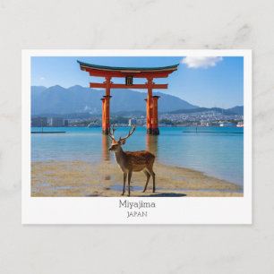 Cartão Postal Personalizado, Miyajima, Japão