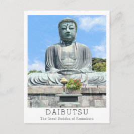 Cartão Postal Personalizado O Grande Buda de Kamakura
