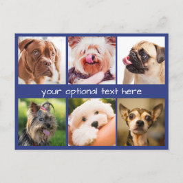 Cartão postal personalizado para Cães Bons ou Suas