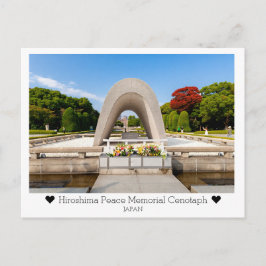 Cartão Postal Personalizado, Parque Memorial da Paz de Hiroshima