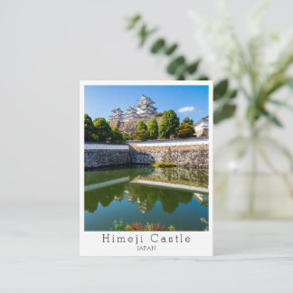 Cartão Postal Personalizado, Saudações Castelo Himeji, Japão