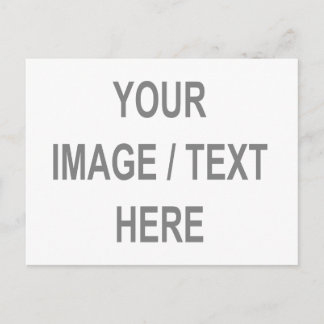 Cartão Postal Personalizado seu Texto de Imagem Aqui