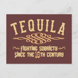 Cartão postal personalizado TEQUILA