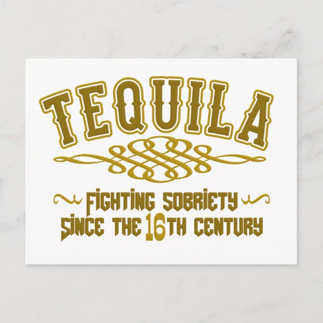 Cartão postal personalizado TEQUILA (Frente)