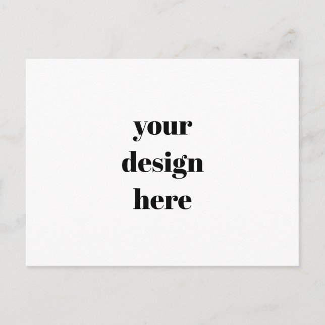 Cartão Postal Personalizar (Frente)