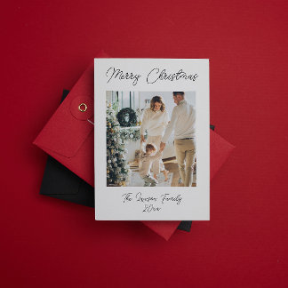 Cartão Postal Personalizar o Natal Engraçado
