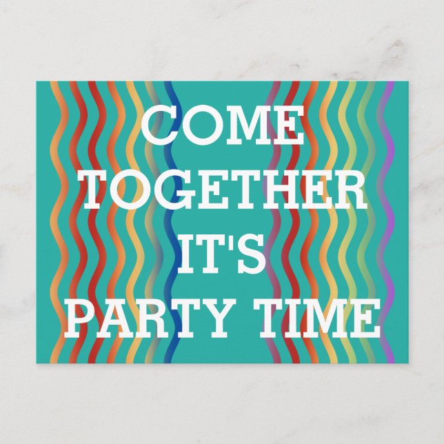 Cartão Postal Personalizar o seu texto, sinal, imagem e fundo (Frente)