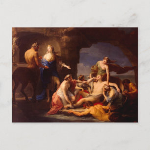 Cartão Postal Personalizar produtoThetis tira Aquiles da Ca