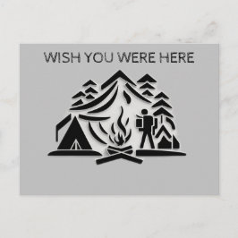 Cartão Postal Personalizar Viagem de Campanha de Texto