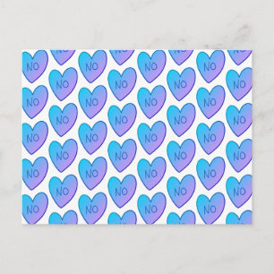 Cartão postal Personalizável Sem Doces Engraçad