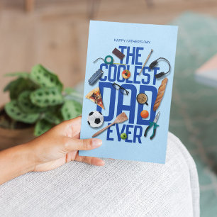 Cartão Postal Personalize O Pai Mais Legal Do Mundo