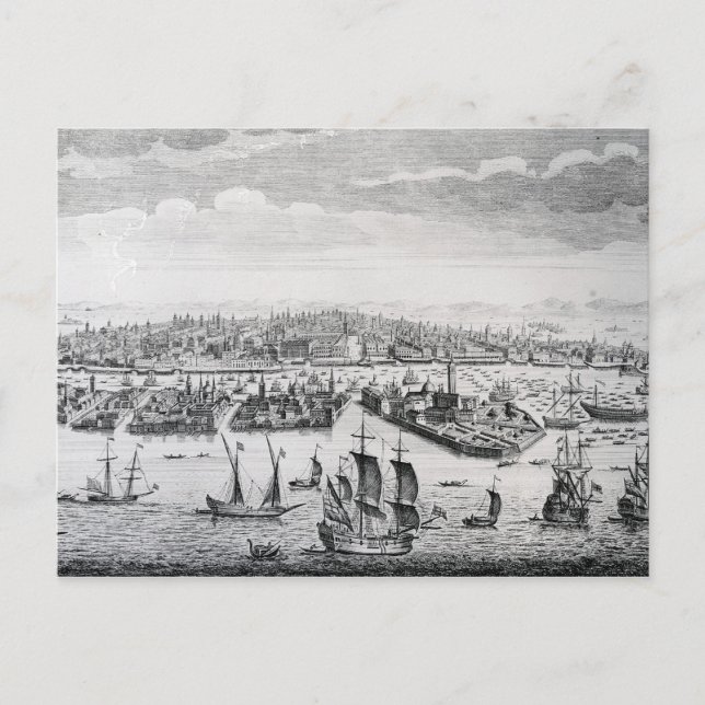 Cartão Postal Perspectiva da Cidade de Veneza (Frente)