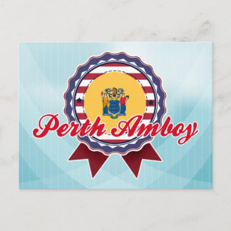 Cartão Postal Perth Amboy, NJ