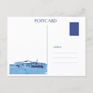 Cartão Postal “Perturbação” Base Aérea de Edward's