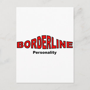 Cartão Postal Perturbação da Personalidade Borderline