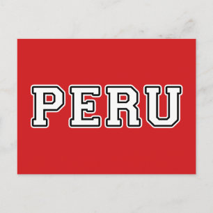 Cartão Postal Peru