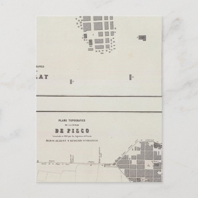 Cartão Postal Peru 5 (Frente)