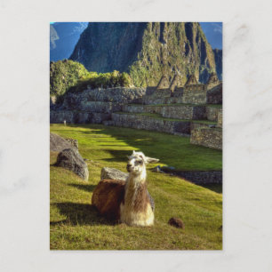 Cartão Postal Peru, Andes, Cordilheira dos Andes, Machu Picchu