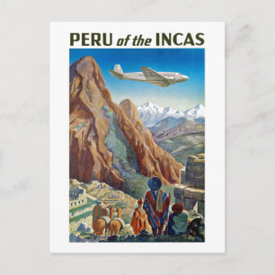 Cartão Postal Peru dos Incas