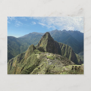 Cartão Postal Peru, Machu Picchu, a antiga cidade perdida de 3