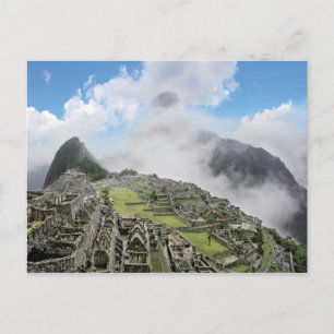 Cartão Postal Peru, Machu Picchu, a antiga cidade perdida de 4