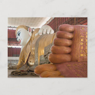 Cartão Postal Pés da Estátua de Buda