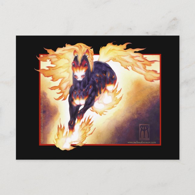 Cartão Postal Pesadelo (Frente)