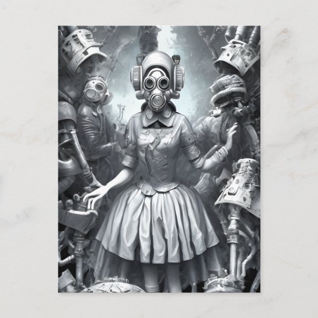 Cartão Postal Pesadelo no País das Maravilhas (Frente)