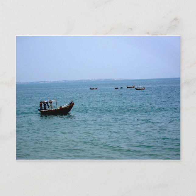 Cartão Postal Pesca (Frente)