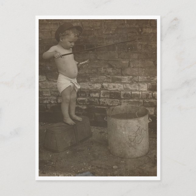 Cartão Postal Pesca Da Baleia (Frente)