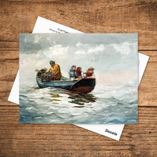 Cartão Postal Pesca De Caranguejo - Winslow Homer