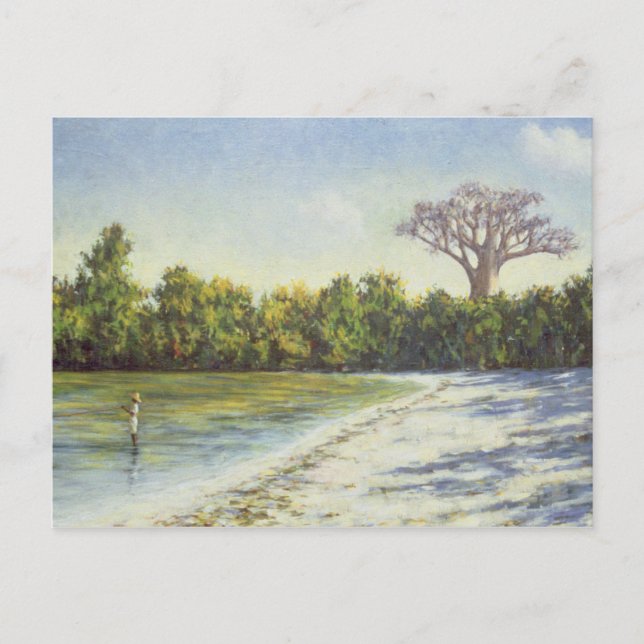 Cartão Postal Pesca em África 1996 (Frente)