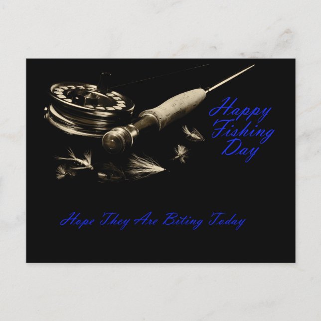 Cartão Postal Pesca Feliz (Frente)
