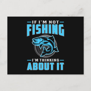 Cartão Postal Pesca Pescador Pescado Pescado Pescado Peixe Engra