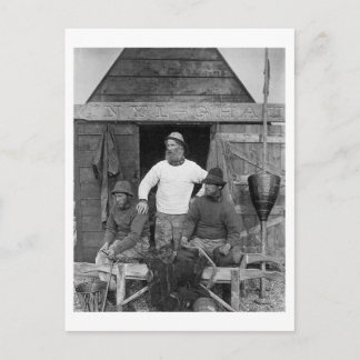 Cartão Postal Pescador da Costa Leste - Foto Vintage