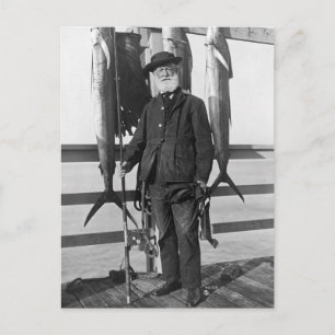 Cartão Postal Pescador do Mar Profundo, 1912