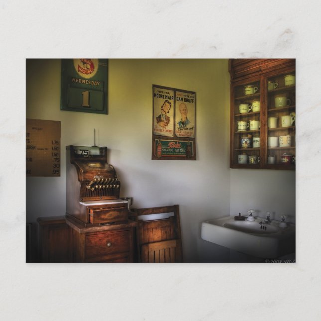 Cartão Postal Pêssego - Implementação de Cuidados Hairológicos (Frente)