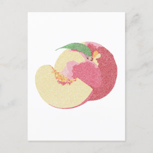 Cartão Postal Pêssegos Doces