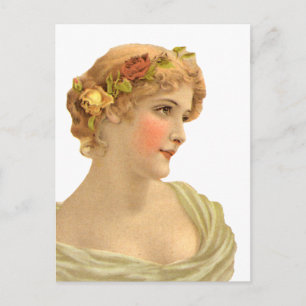 Cartão Postal Pêssegos e Creme