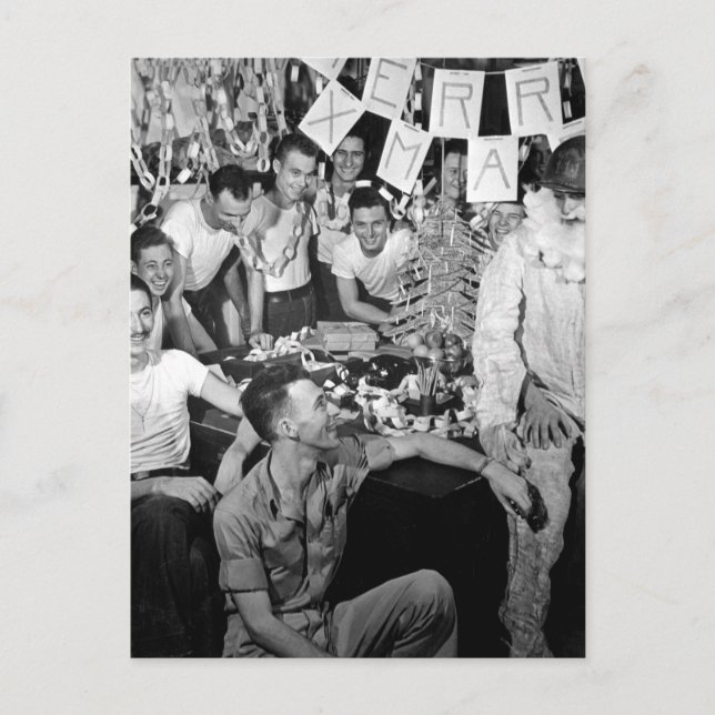 Cartão Postal Pessoal da USS LEXINGTON celebrate_War Image (Frente)