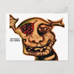 Cartão Postal Pessoas que têm animais de estimação vivem mais