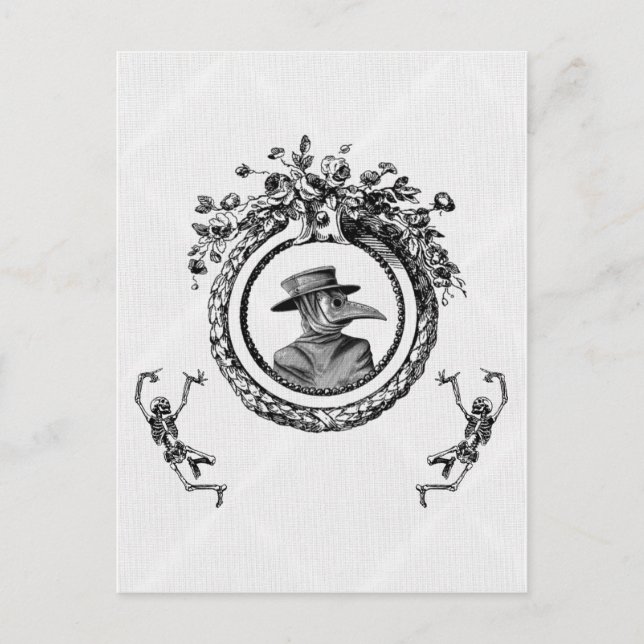 Cartão Postal Peste (Frente)