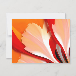 Cartão Postal Pétalas de flores