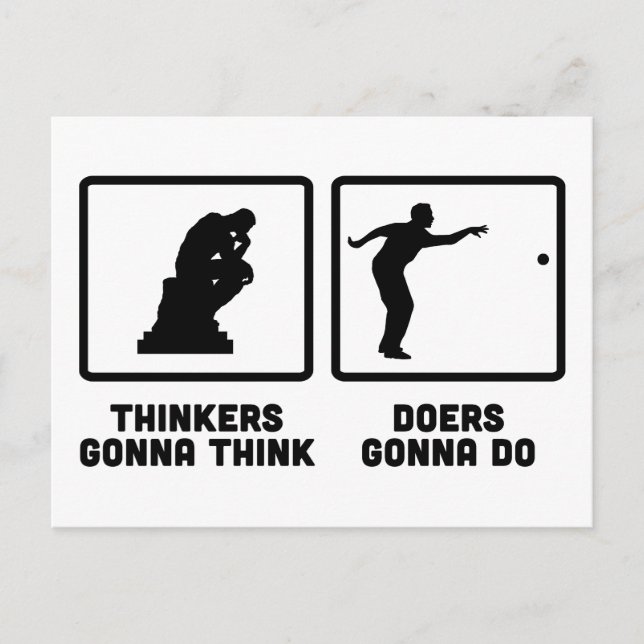 Cartão Postal Petanque (Frente)